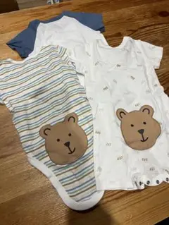 GAP クマ刺繍ロンパース 12-18ヶ月