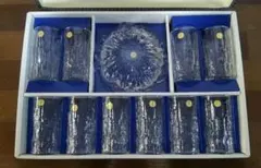 HOYA 保谷硝子 灰皿付きタンブラーセット