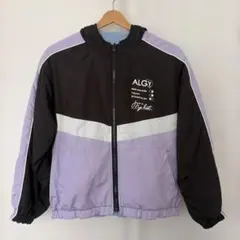 ALGY リバーシブルジャケット　黒/ラベンダー