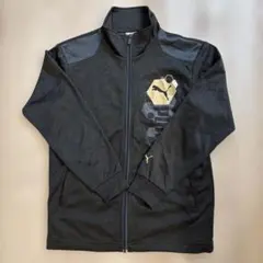 PUMA ジップアップジャケット ジャージ　グレー　フードなし