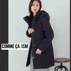 COMME CA ISM 2WAYロングダウンジャケット Lサイズ ブラック