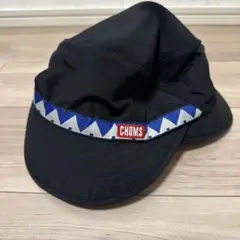 CHUMS メッシュ付きキャップ 黒