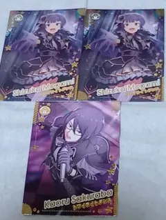 アイドルマスター 　１弾　トワイライト　ダンス　最上　桜庭　SR　ツアマス