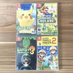 Nintendo Switch ゲーム4本セット