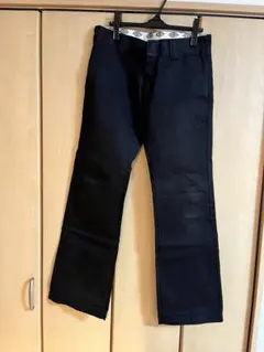 ディッキーズ　ブラック　ブーツカット　32