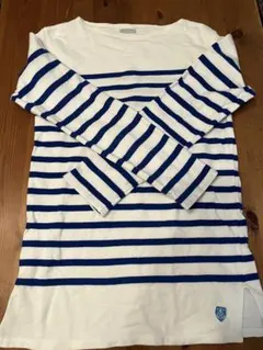 ORCIVAL ストライプ ブルー