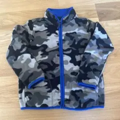 迷彩 フリースジャケット