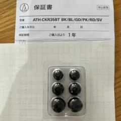 未使用audio-technica Bluetooth イヤホン イヤーピース