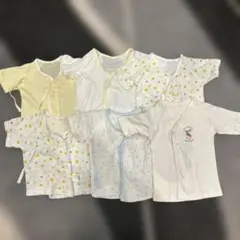 赤ちゃん用肌着セット 50-60cm 短肌着6枚セット