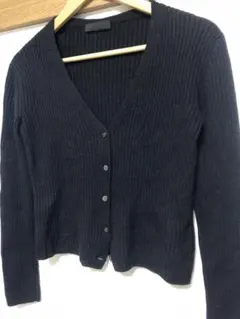 Archive PRADA Wool Knit Cardigan Blackのサムネイル