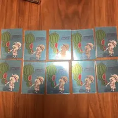 ナツコミ ワンピース カードゲーム 尾田栄一郎 イラストカード 10枚