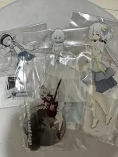 ゾンビランドサガ 水野愛 紺野純子 アクリルスタンド 缶バッジ セット