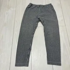 ユニクロ　ギンガムチェック　レギンス