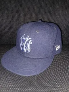 New Era ネイビー 59FIFTY キャップ