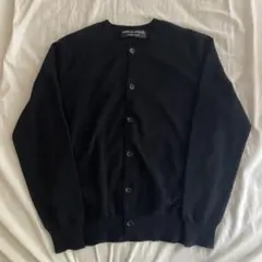 コムデギャルソンオムプリュス PAITING DESIGN CARDIGAN CARDIGAN WITH BUTTON BLACK - COMME des GARÇONS HOMME PLUS