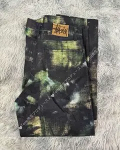 パンツ Stussy 24fw big ol jeans stenpat camo 32 Stussy Big Ol' Camo Stenpat Jean North Fork Men's - FW24 - US