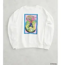 新品　ディズニー グラフィック スウェット白 裏毛プルオーバー　FANTSIA