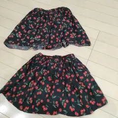 グローバルワーク　110 120 130 姉妹お揃い　スカート