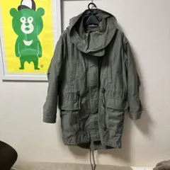 GAP フード付きモッズコート オリーブグリーン