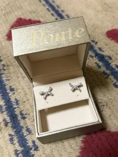 【限定値下げ】Ponte Vecchio リボンモチーフ ピアス