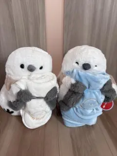 【タイトー限定】新品タグ付き　いっしょにお昼寝シマエナガさん 全2種のサムネイル