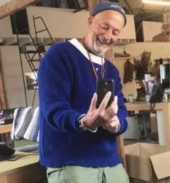 Nigel Cabourn AUTHENTICコットンニットクルースウェット50のサムネイル