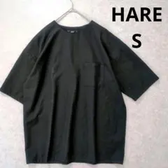 HARE ハレ プルオーバー Tシャツ カットソー 胸ポケット 肩ジッパー