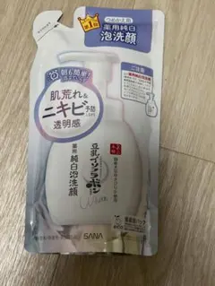 なめらか本舗 薬用純白泡洗顔 つめかえ用のサムネイル