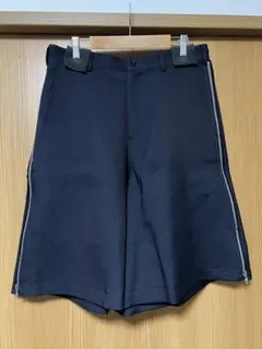 COMME des GARÇONS SHIRT サイドジップショーツ　ネイビーのサムネイル