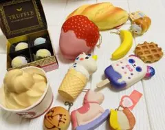 食べ物スクイーズ12点セット