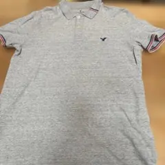 American Eagle Outfitters ポロシャツ グレー　Mのサムネイル
