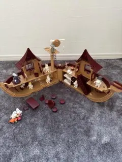 ⭐︎平成レトロ⭐︎ムーミン フィギュア付き♪ 大きなボートセット