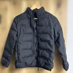 UNIQLO ブラック 中綿コート 150
