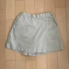 ユニクロ 160 巻きスカート風キュロットパンツ
