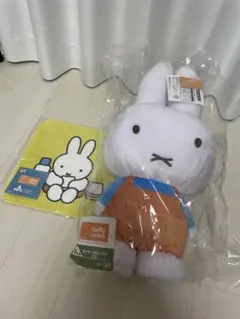 タイトーくじ ミッフィー　A賞特大サイズぬいぐるみ　ハンドタオル