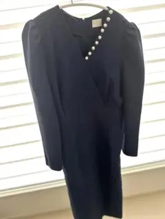 ♡ゆあさま専用♡リアラ pg ネイビー ラップスタイルドレス 長袖