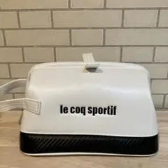 超美品❤️le coq sportif ゴルフカートバック・ポーチ・セカンドバック