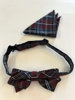 COMME CA ISM 蝶ネクタイ チーフ セット キッズ 入学式 卒園式