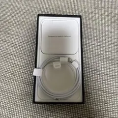 Apple iPhone 12pro max純正充電ケーブル付(ライトニング)