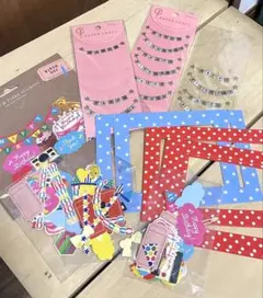 バースデーデコレーションシール セット