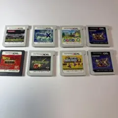 【動作確認済み】 3DS カセット 8点セット