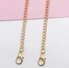 チェーンストラップ スマホ ショルダー ストラップ　8号　ゴールド