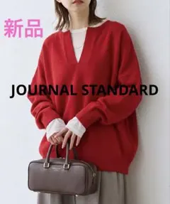 新品2025 ジャーナルスタンダード　MUSIC カフタンプルオーバー　ニット.