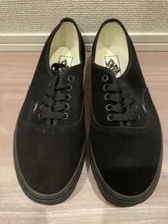 Vans ブラック ローカット スニーカー　スエード