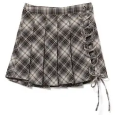 ANDMARY mia check skirt /Sサイズ 新品未使用タグ無し - メルカリ