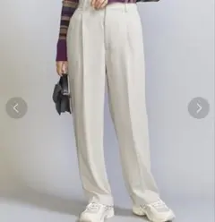 ユナイテッドアローズ　タックワイドパンツ　S