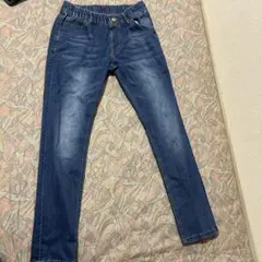 ダークブルースリムフィットデニム