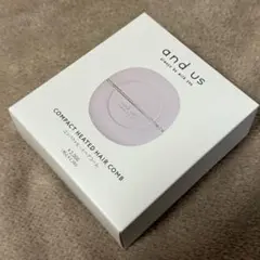 【新品未開封】 スリーコインズ コンパクトヒートヘアコーム and usのサムネイル