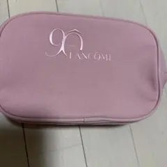 LANCOME ピンクポーチ ダブルジッパーのサムネイル