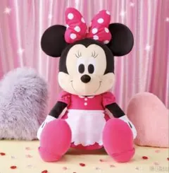 新品 タグ付 ミニー ピンク ぬいぐるみチャーム ディズニー ゆう